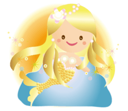 Happy Mermaid sticker #9752240