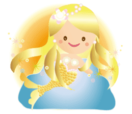 Happy Mermaid sticker #9752240