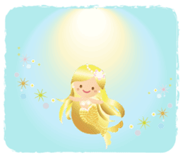 Happy Mermaid sticker #9752242