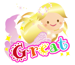 Happy Mermaid sticker #9752249