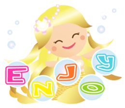 Happy Mermaid sticker #9752254