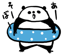 Kansai accent sticker of a panda sticker #9752608