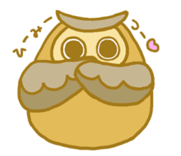 Lovely owls sticker #9752852