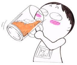 jog man Running Life 2 sticker #9752919