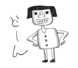 Childish picture sticker #9752956