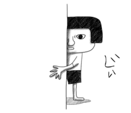 Childish picture sticker #9752967