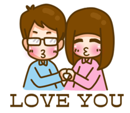 In love 03 sticker #9753100