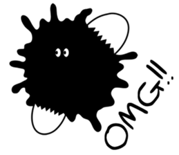 Black Monsters. sticker #9753386