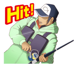 Fishing diary sticker #9753501