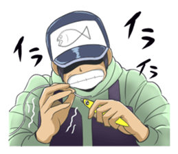 Fishing diary sticker #9753512