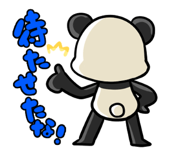 Roller Panda sticker #9753666