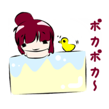 Lovely Sticker of Ah -chan sticker #9753723