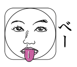 Real Smiley FACE <No.1> sticker #9753962