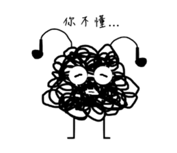 Tangled Mesi sticker #9754007