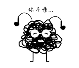 Tangled Mesi sticker #9754007