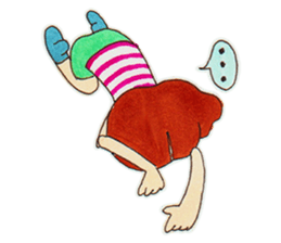 Short Bob Girl sticker #9754111