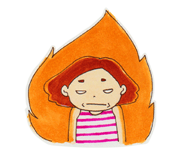 Short Bob Girl sticker #9754117