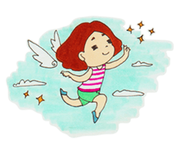 Short Bob Girl sticker #9754125