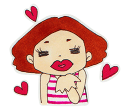 Short Bob Girl sticker #9754126