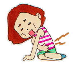 Short Bob Girl sticker #9754129