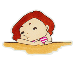 Short Bob Girl sticker #9754133