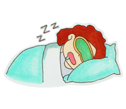 Short Bob Girl sticker #9754135