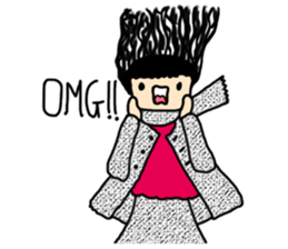 Cute Girl Emma sticker #9754206