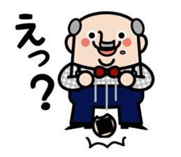 The president of Ojisan Yousei sticker #9754269