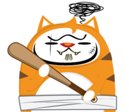 Woody the cat sticker #9755216