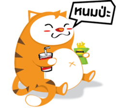 Woody the cat sticker #9755223