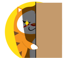 Woody the cat sticker #9755226