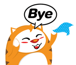 Woody the cat sticker #9755247