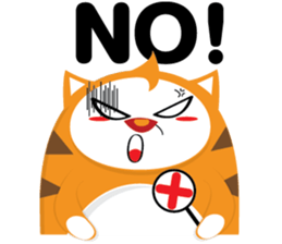 Woody the cat sticker #9755253