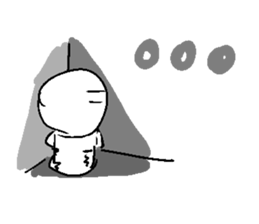 White plaything sticker #9755771