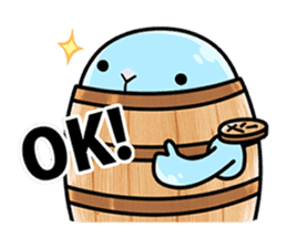 Taru-taru,a PR mascot for Tarumizu city sticker #9755839