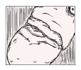 Unpleasant fish2 sticker #9755974