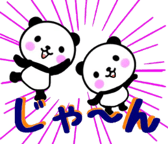 nice panda5 sticker #9756892