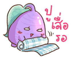 Taro the alien sticker #9757020