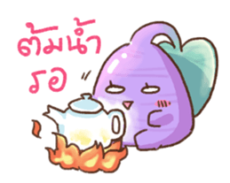 Taro the alien sticker #9757022