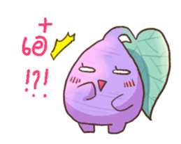 Taro the alien sticker #9757044