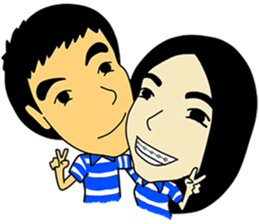 Haa-nee Wedding Series Mod & Puk sticker #9757259