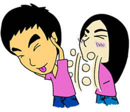 Haa-nee Wedding Series Mod & Puk sticker #9757263