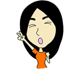 Haa-nee Wedding Series Mod & Puk sticker #9757286