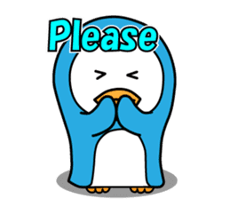 Heartwarming penguins (English) sticker #9757298