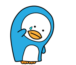 Heartwarming penguins (English) sticker #9757306