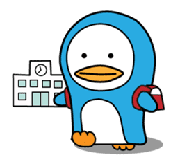 Heartwarming penguins (English) sticker #9757315