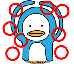 Heartwarming penguins (English) sticker #9757316