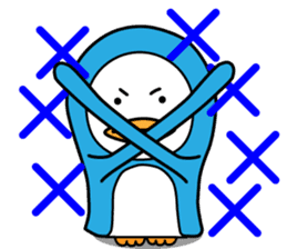Heartwarming penguins (English) sticker #9757317