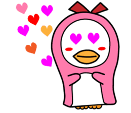 Heartwarming penguins (English) sticker #9757318