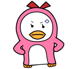 Heartwarming penguins (English) sticker #9757320